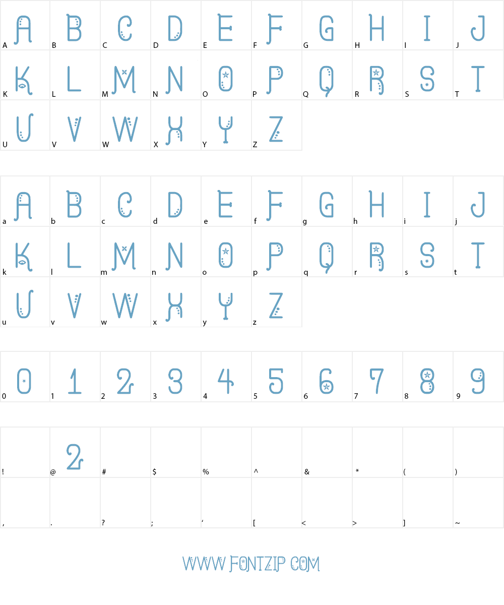 Kasquiwane St Font Character